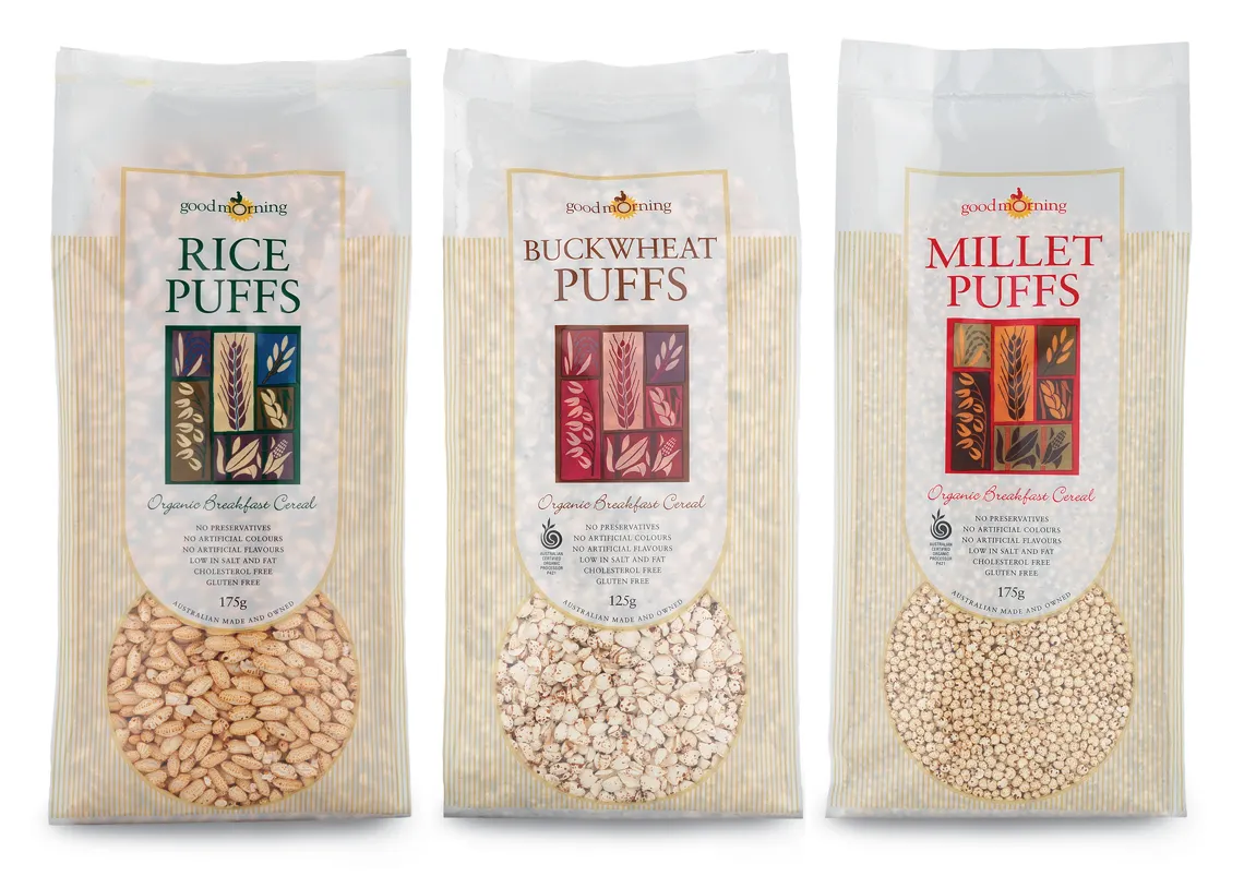 Good Morning Cereals packaging system