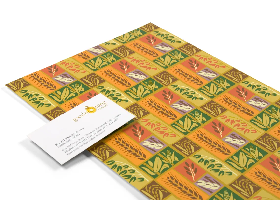 Good Morning Cereals stationery