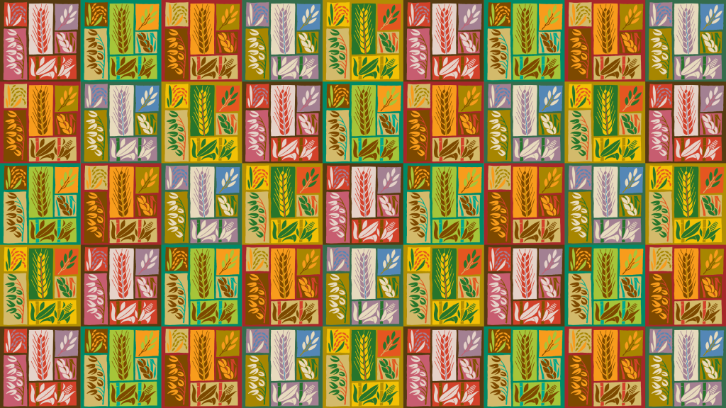Lloyd Grey Design Good Morning Cereal's brand and packaging grain pattern design