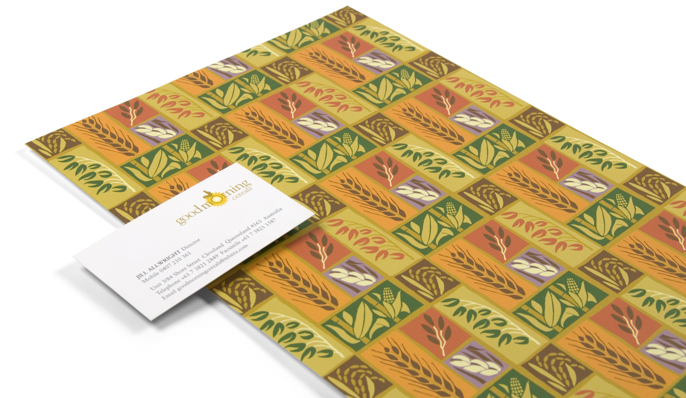 Good Morning Cereals stationery