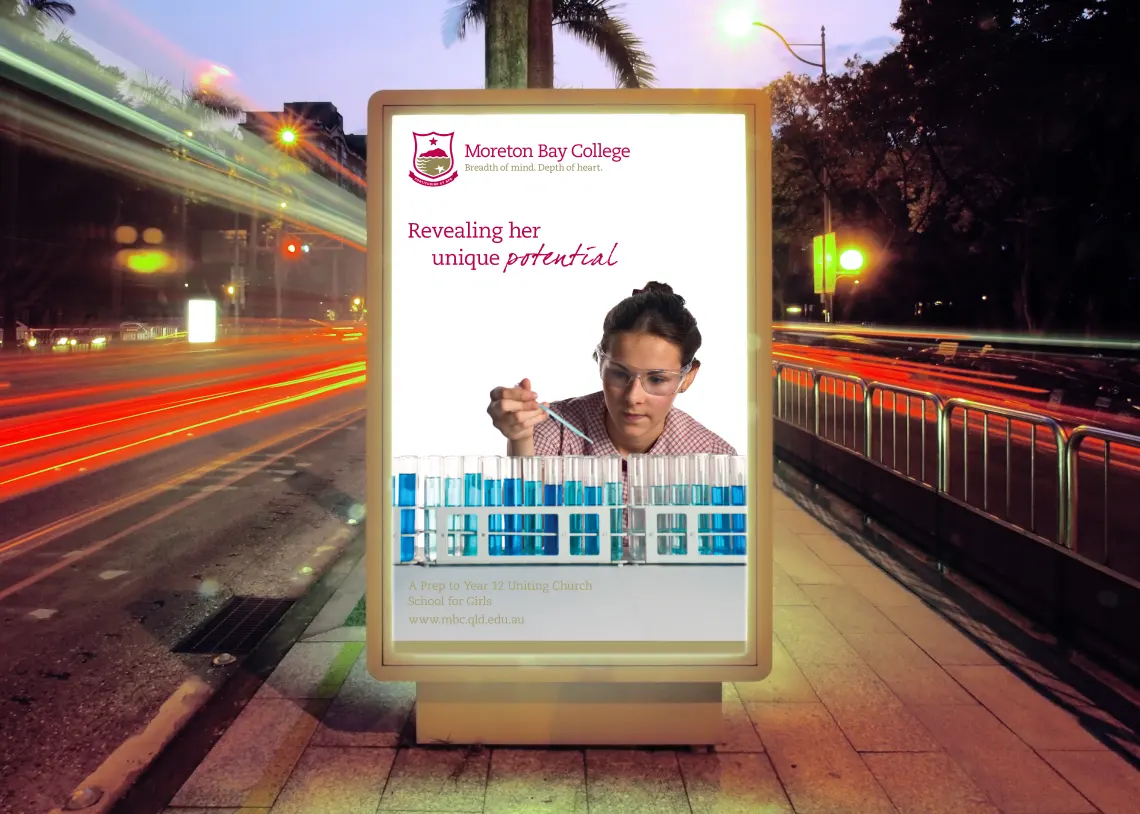 Moreton Bay College advertising