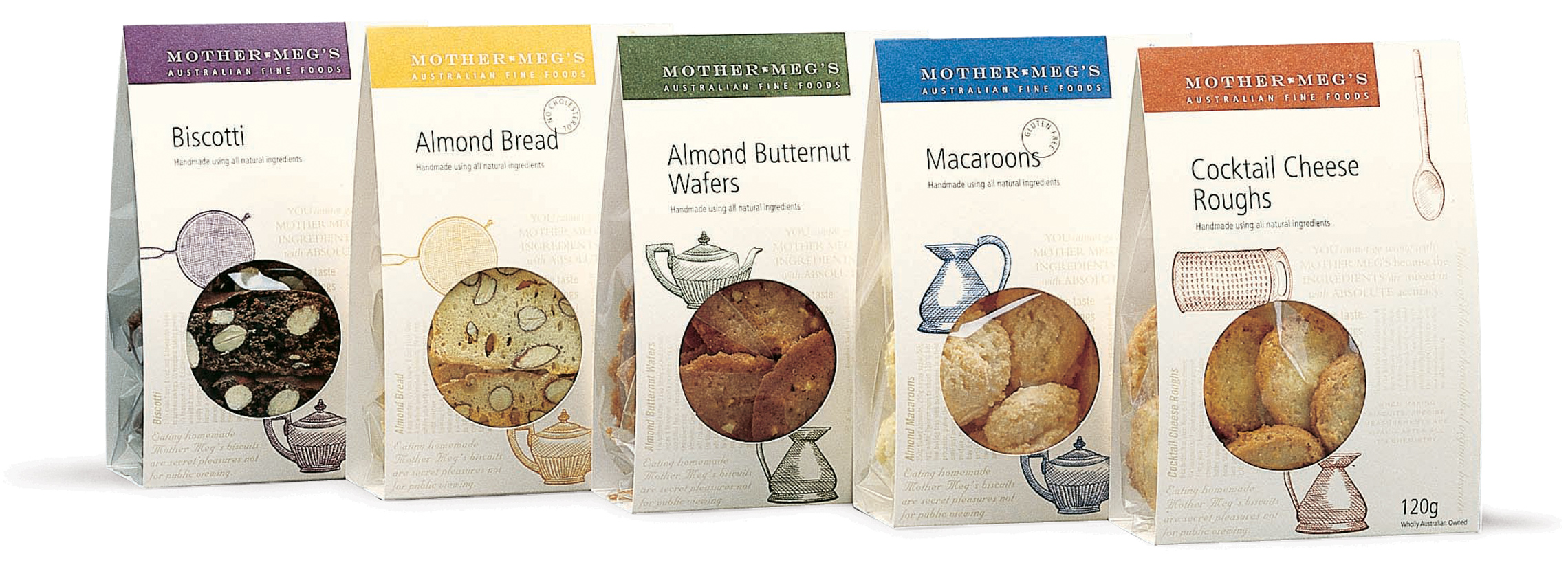 Mother Meg's pantry packs