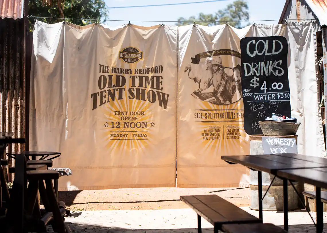 Outback Pioneers The Harry Redford Old Time Tent Show sub-brand
