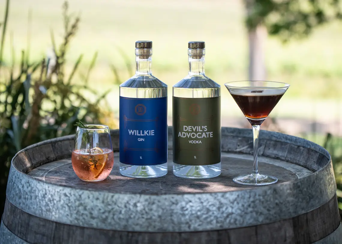 Clovely Estate South Burnett Distillers sub-brand and packaging