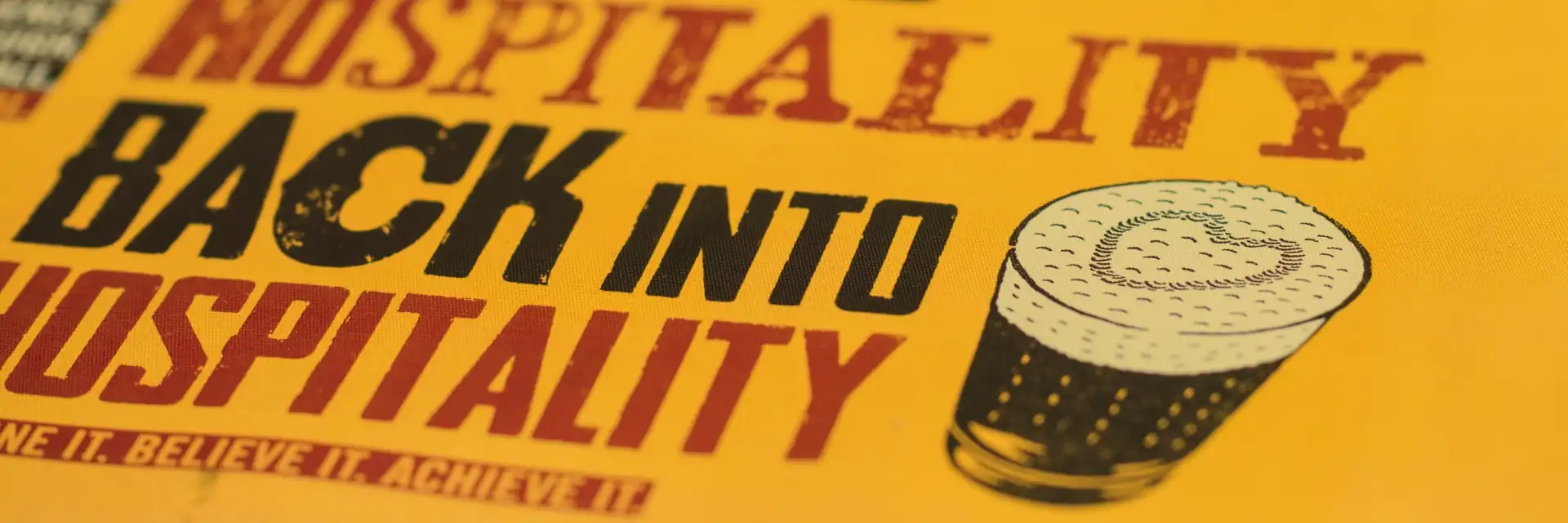 Zealifi hospitality training brand heart in a head of beer illustration