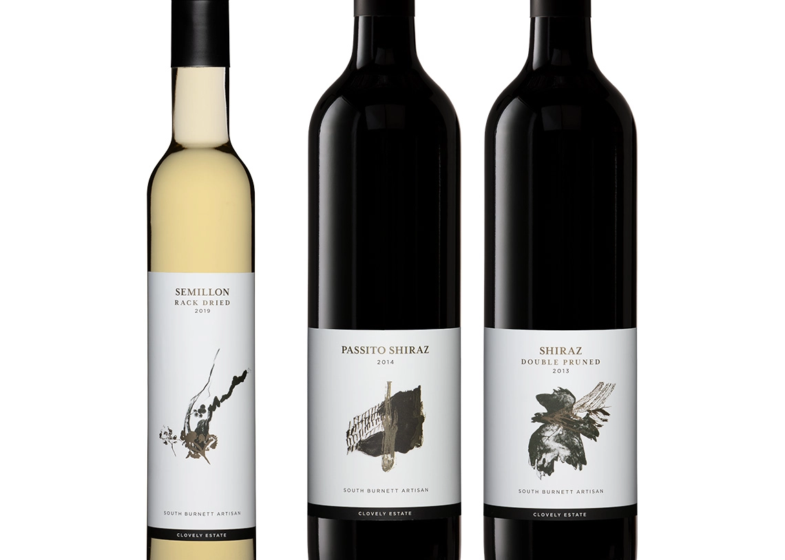 Clovely Estate wine labels - Artisan range