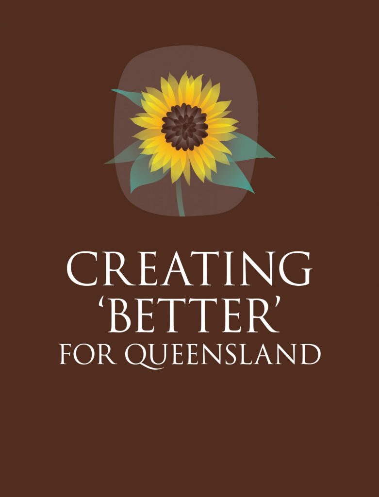 Hand Heart Pocket Creating Better sunflower illustration