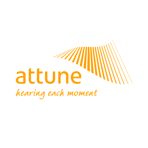 Attune Logo brand mark design