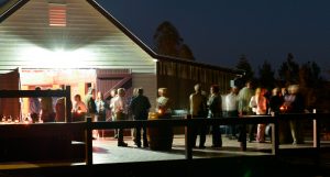 Clovely Estate Cellar Door in the South Burnett pre-dinner drinks