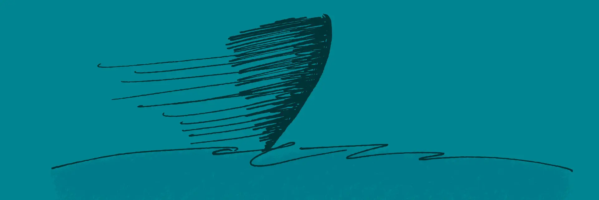 Spinning top rebounding after Covid illustration