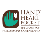 Hand Heart Pocket The Charity of Freemasons Queensland Brand 2013