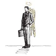 Leaders IT brand illustration