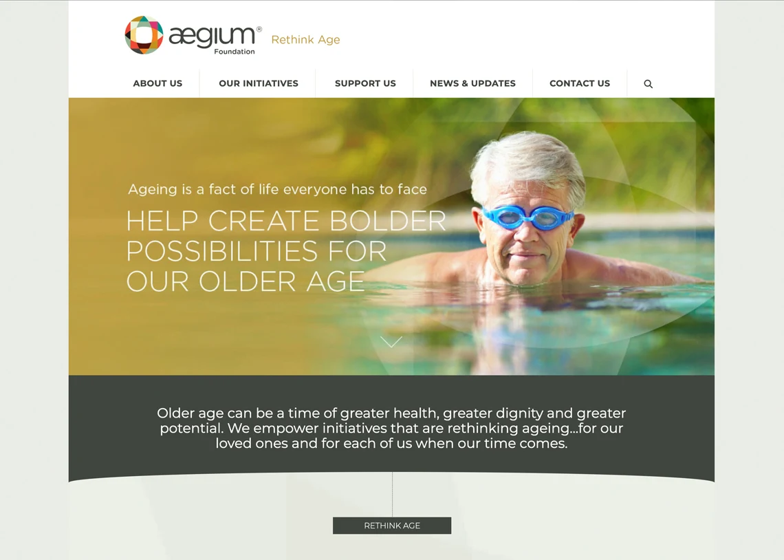 Aegium Foundation website