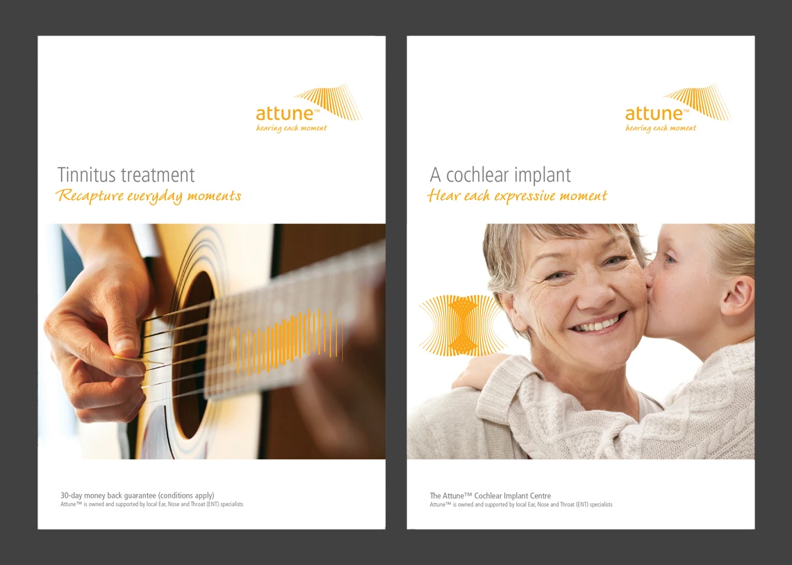 Attune Hearing practice posters