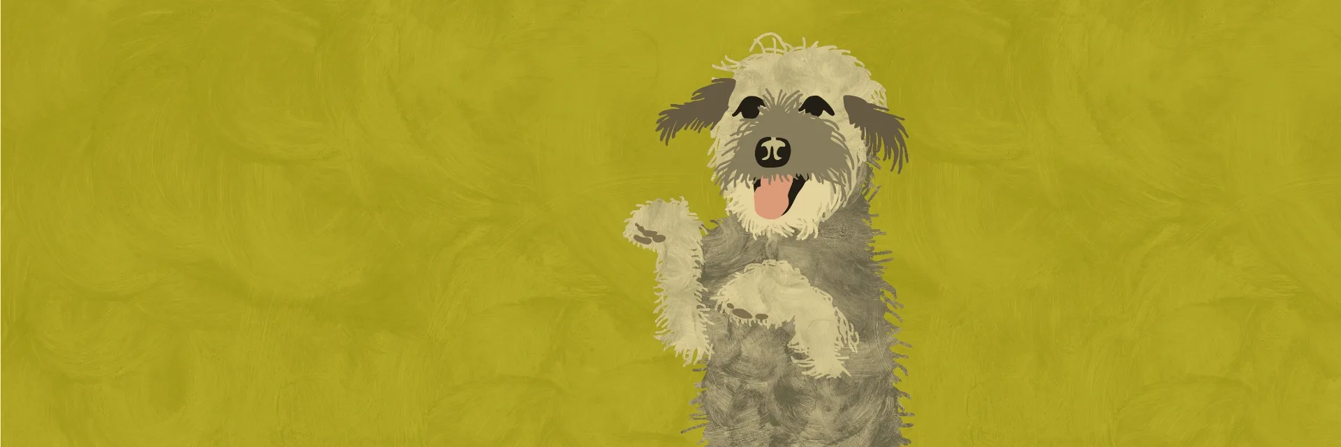 Hey Bud Vet illustration detail of Meredith